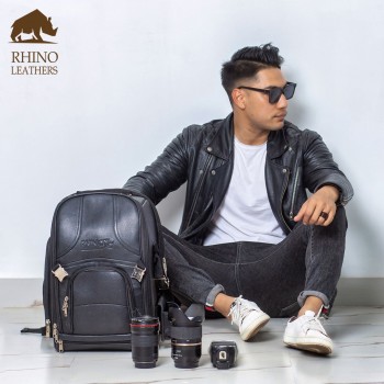 Rhino Leather  - Genuine Leather Camera Bag 