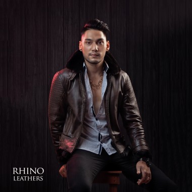 Men's Aviator Leather Jacket - RMJ 062