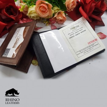Leather Blue Book Holder (RBH 001)