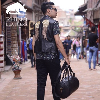 Rhino Waist Coat with Embroidery (RMJ 236)
