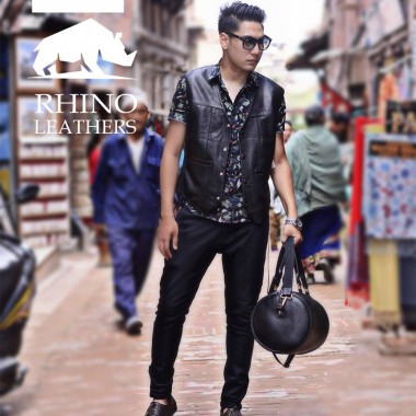 Rhino Waist Coat with Embroidery (RMJ 236)
