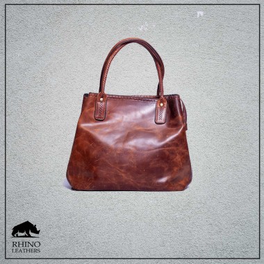 Leather Ladies Hand Bag (RFHB 003)