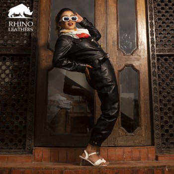 Leather Jump Suit
