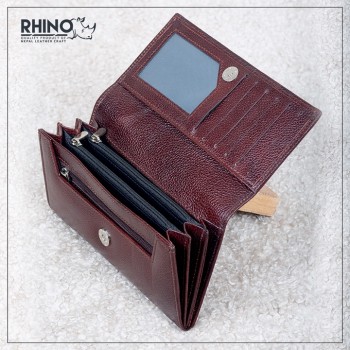 Rhino Leathers Flap Ladies Purse (RFP 003)