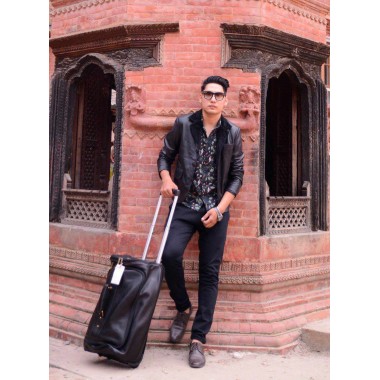 Leather Trolly Bag (RLUB 027)