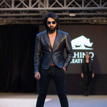 Men's Classic Leather Coat (RMJ 097)