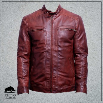 Men's Leather Jacket (RMJ142)