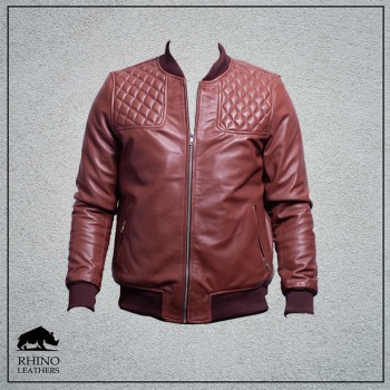 Men's Quilted Bomber Jacket (RMJ 015)