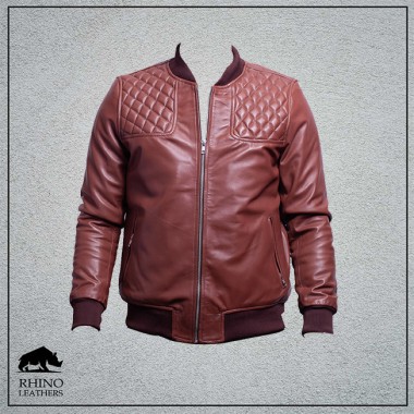Men's Quilted Bomber Jacket (RMJ 015)