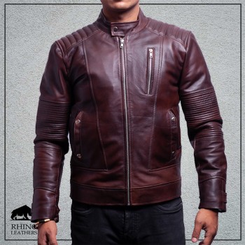 Men's Designer Leather Jacket (RMJ 136)