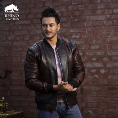 Men's Leather Jacket - RMJ 039
