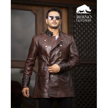 Men's Leather Jacket - RMJ 100