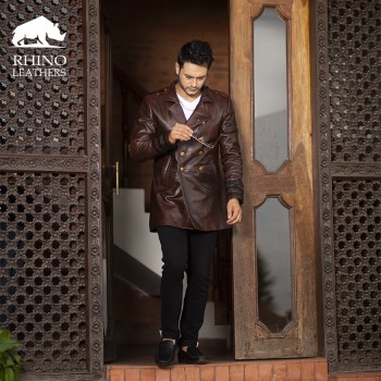 Men's Leather Jacket - RMJ 100