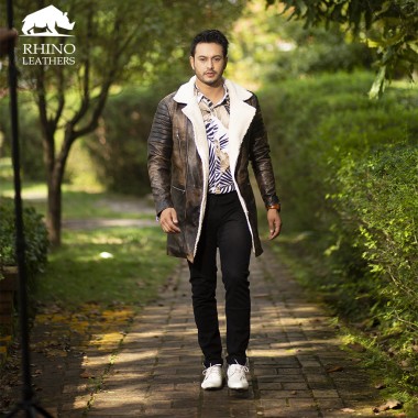 Men's Leather Jacket - RMJ 034
