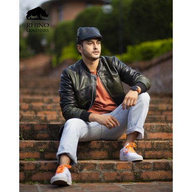 Men's Leather Jacket (RMJ 036)