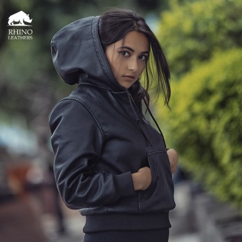 Rhino Leathers Women's PREM GEET 3 HOODIE - RLLJ 012