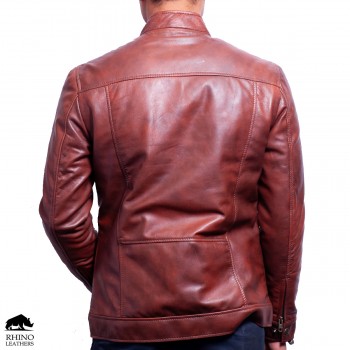 Men's Leather Jacket (RMJ142)