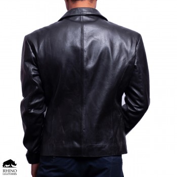 Men's Classic Leather Coat (RMJ 097)