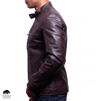 Roped Designer Leather Jacket (RMJ 139)