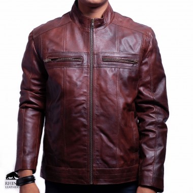 Men's Leather Jacket (RMJ 153)