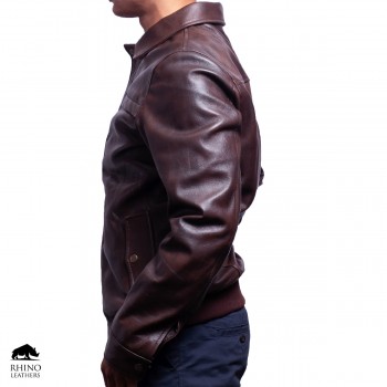 Men's Leather Jacket (RMJ 205)