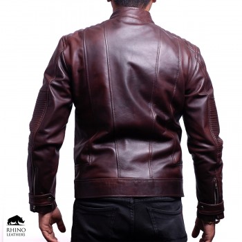 Men's Designer Leather Jacket (RMJ 166)