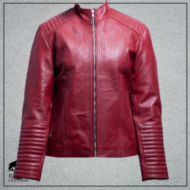 Ladies Leather Jacket ( RLLJ 033 )