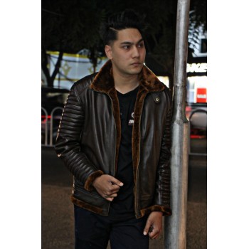 Air Flight Men's Leathers Jacket - RMJ 094