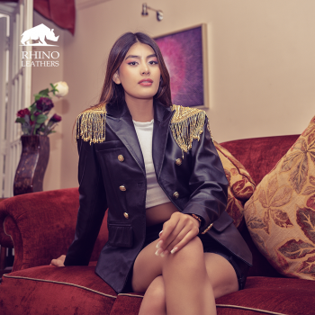 Women's Leather Coat - RLLJ 107