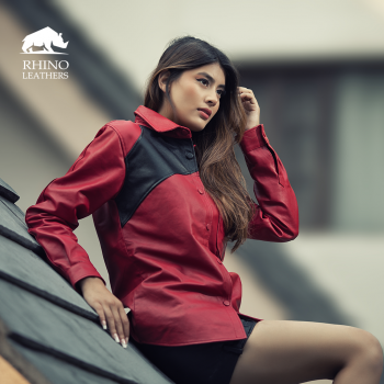 Women's Leather Shirt (RMS 057)
