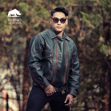 Men's Leather Jacket - RMJ 137