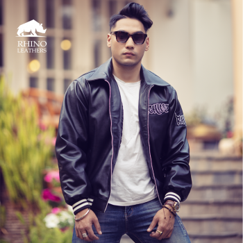 Men's Oversized Leather Jacket (RMJ 174)